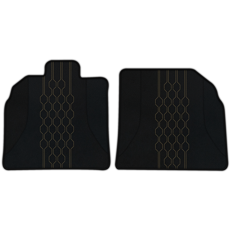 Customizable Leather Floor Mats with AW19 Pattern for Lamborghini Sian (2020-2022)