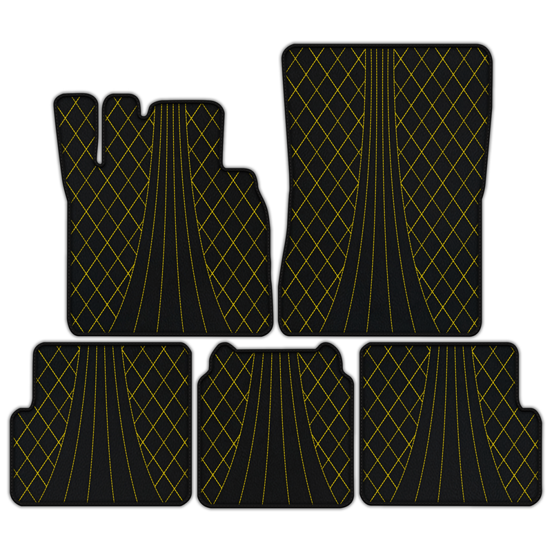 Customizable Leather Floor Mats with AW14 Pattern for Mercedes Benz G-Class W463 (2008-2018)
