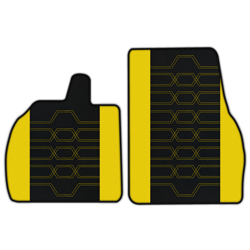 Customizable Leather Floor Mats with AH01 Pattern for Lamborghini Temerario (2025-2026)