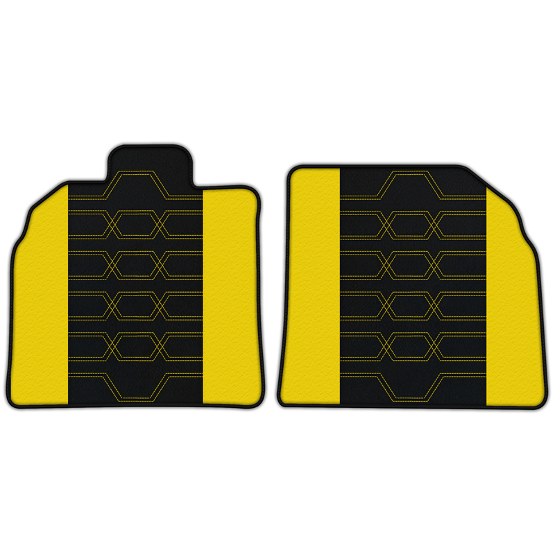 Customizable Leather Floor Mats with AH01 Pattern for Lamborghini Aventador SV (2012-2022)