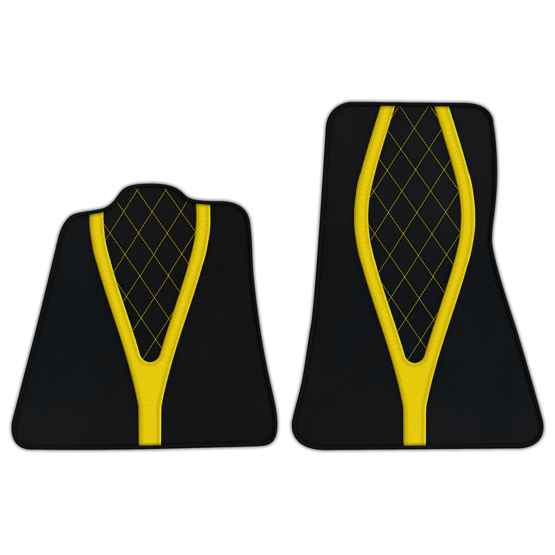 Customizable Leather Floor Mats with AW28 Pattern for McLaren 720S (2017-2021)