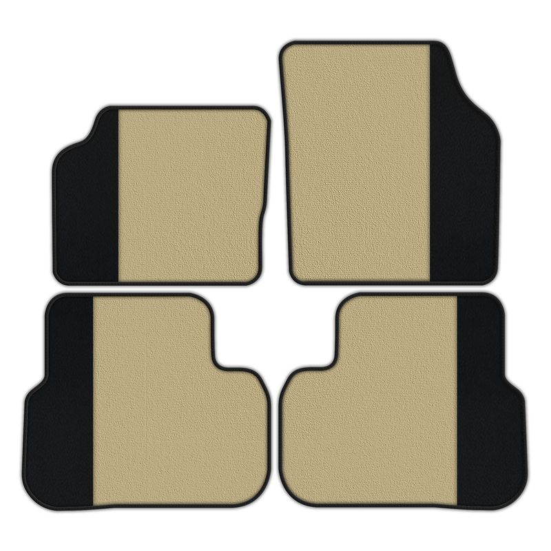 Customizable Floor Mats From Carpet With Leather for Land Rover Discovery Sport (2015-2019)