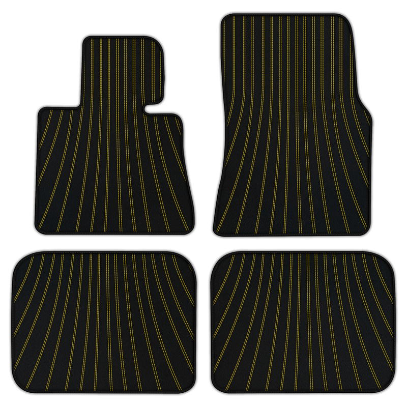 Customizable Leather Floor Mats with AW07 Pattern for Rolls Royce Phantom Sedan (2003-2016)