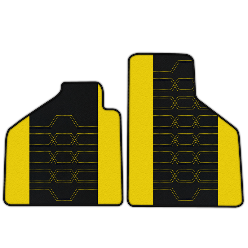 Customizable Leather Floor Mats with AH01 Pattern for Lamborghini Diablo (1990-2001)