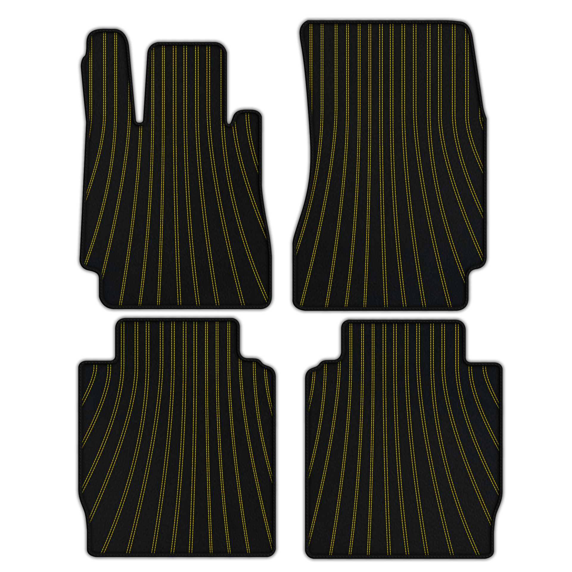 Custom Leather Floor Mats for Mercedes Benz Maybach 57S (2003-2013)