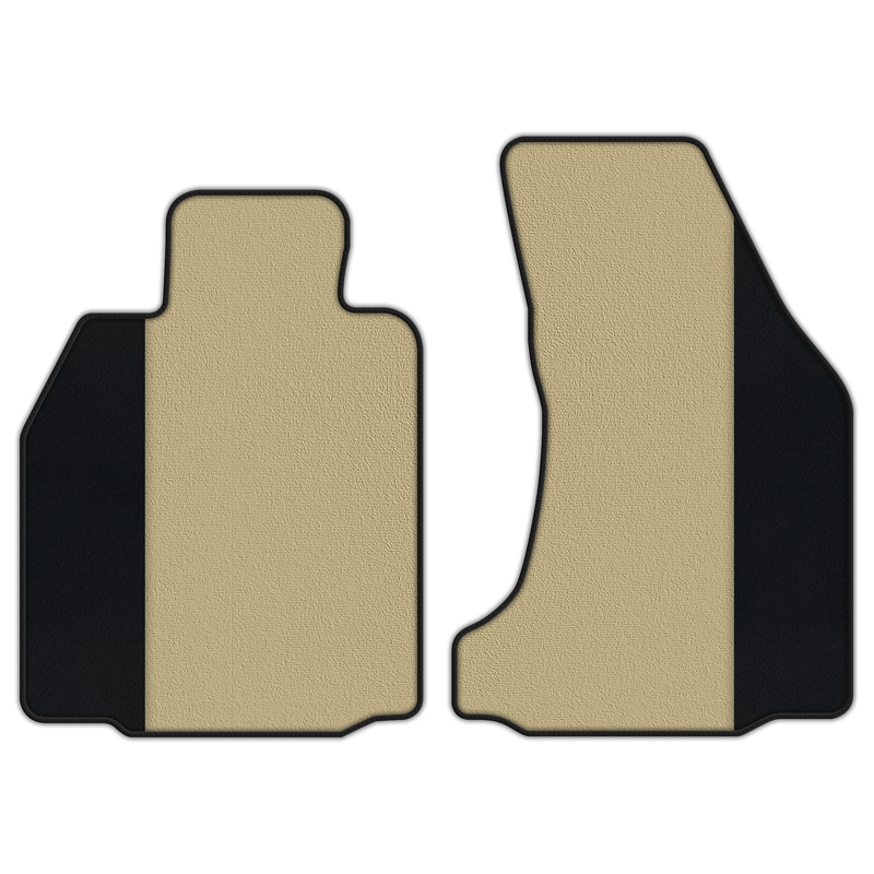 Customizable Floor Mats From Carpet With Leather for Porsche 987 Boxster (2005-2012)