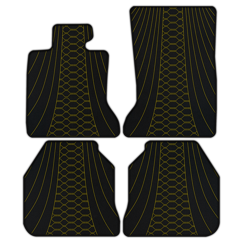 Customizable Leather Floor Mats with AW36 Pattern for Rolls Royce Ghost Series I (2010–2020)