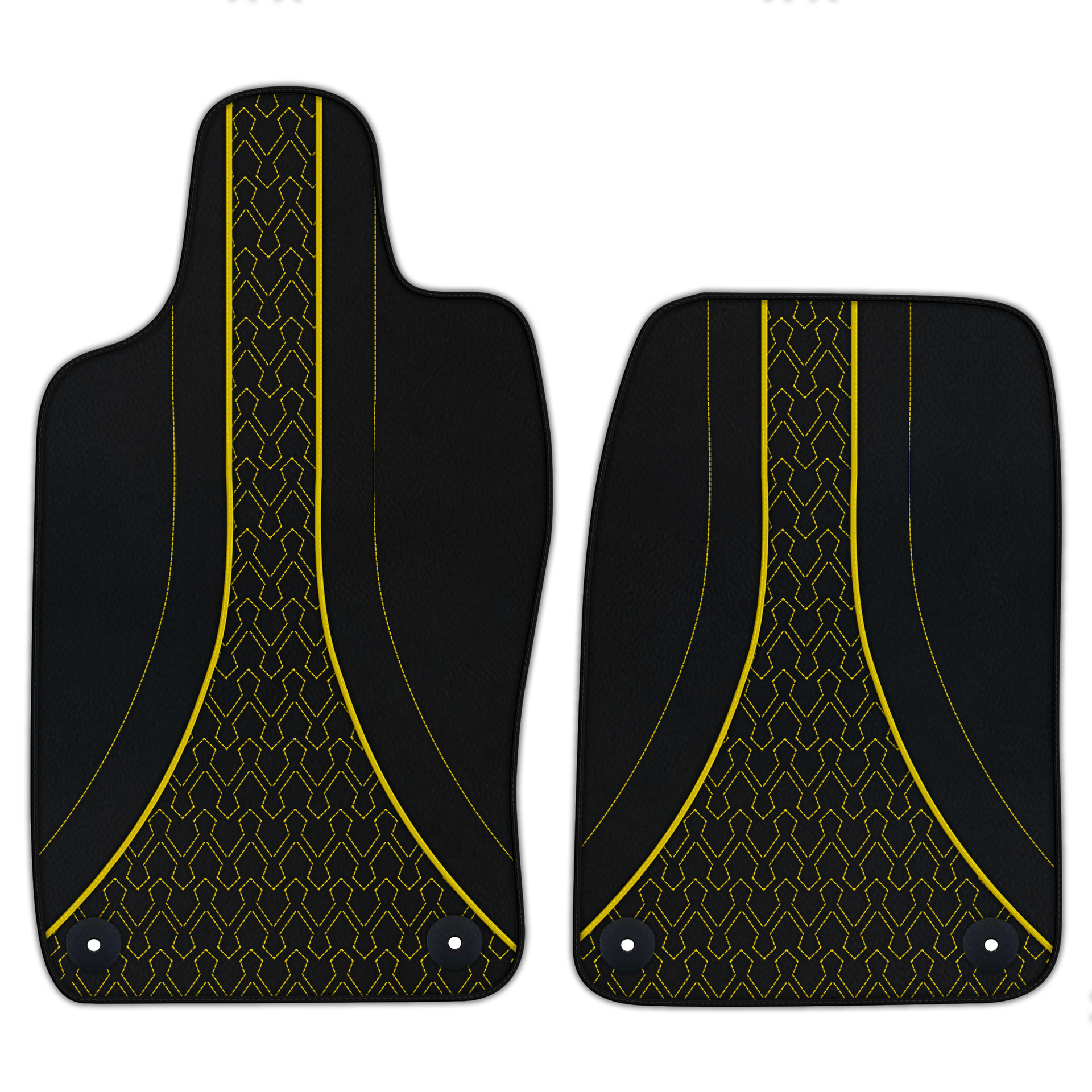 Premium Custom Leather Floor Mats for Aston Martin DB11 (2016-2023)