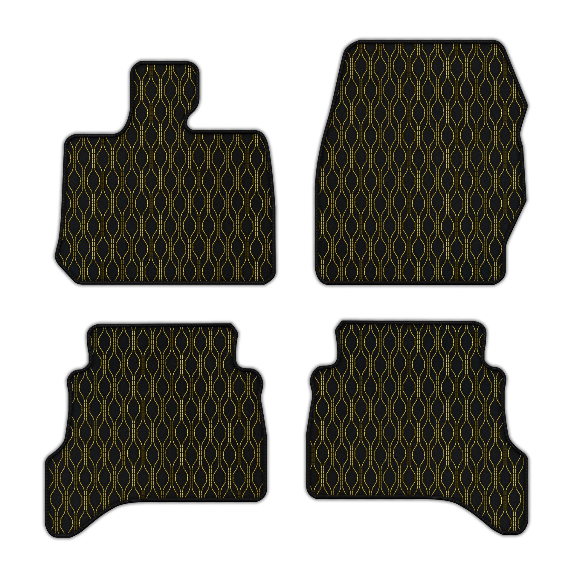 Premium Customizable Leather Floor Mats for BMW F01 (2008-2015)