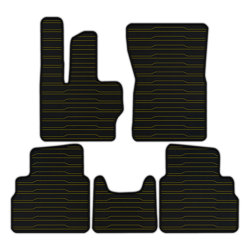 Customizable Leather Floor Mats with AW06 Pattern for Mercedes Benz G-Class W463 (2018-2023)