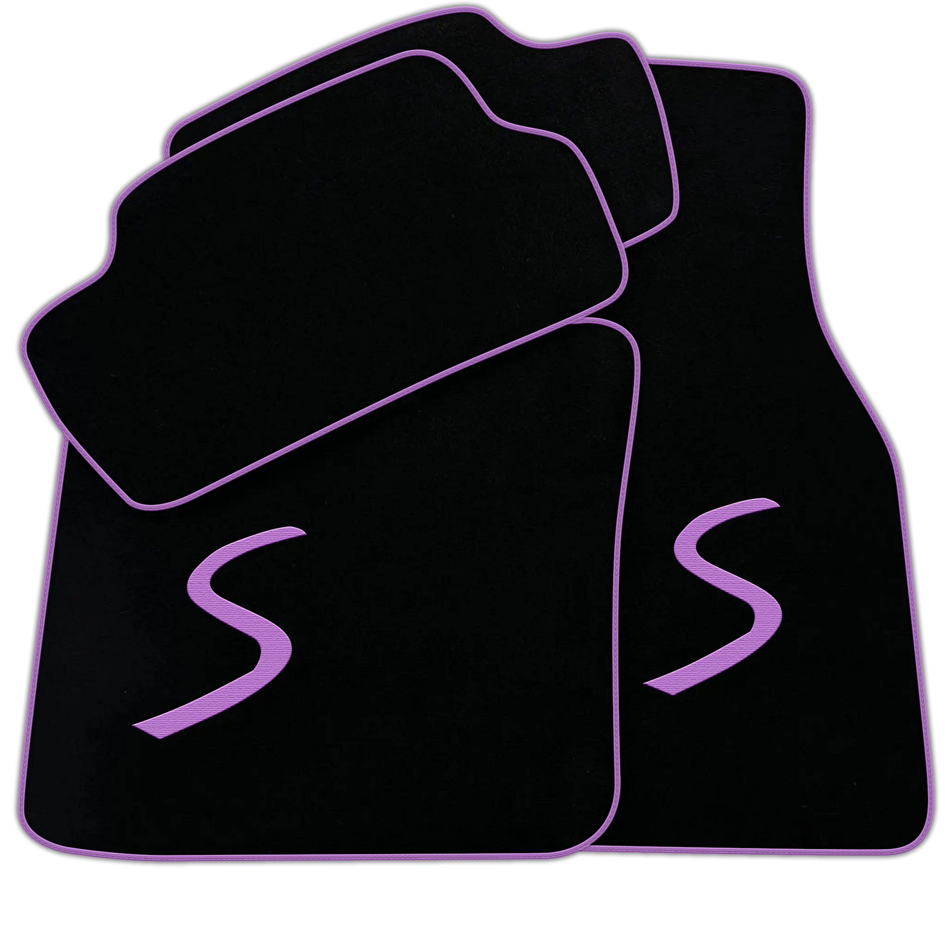 Black Floor Mats for Mini Cooper/One R50 (2001-2007)