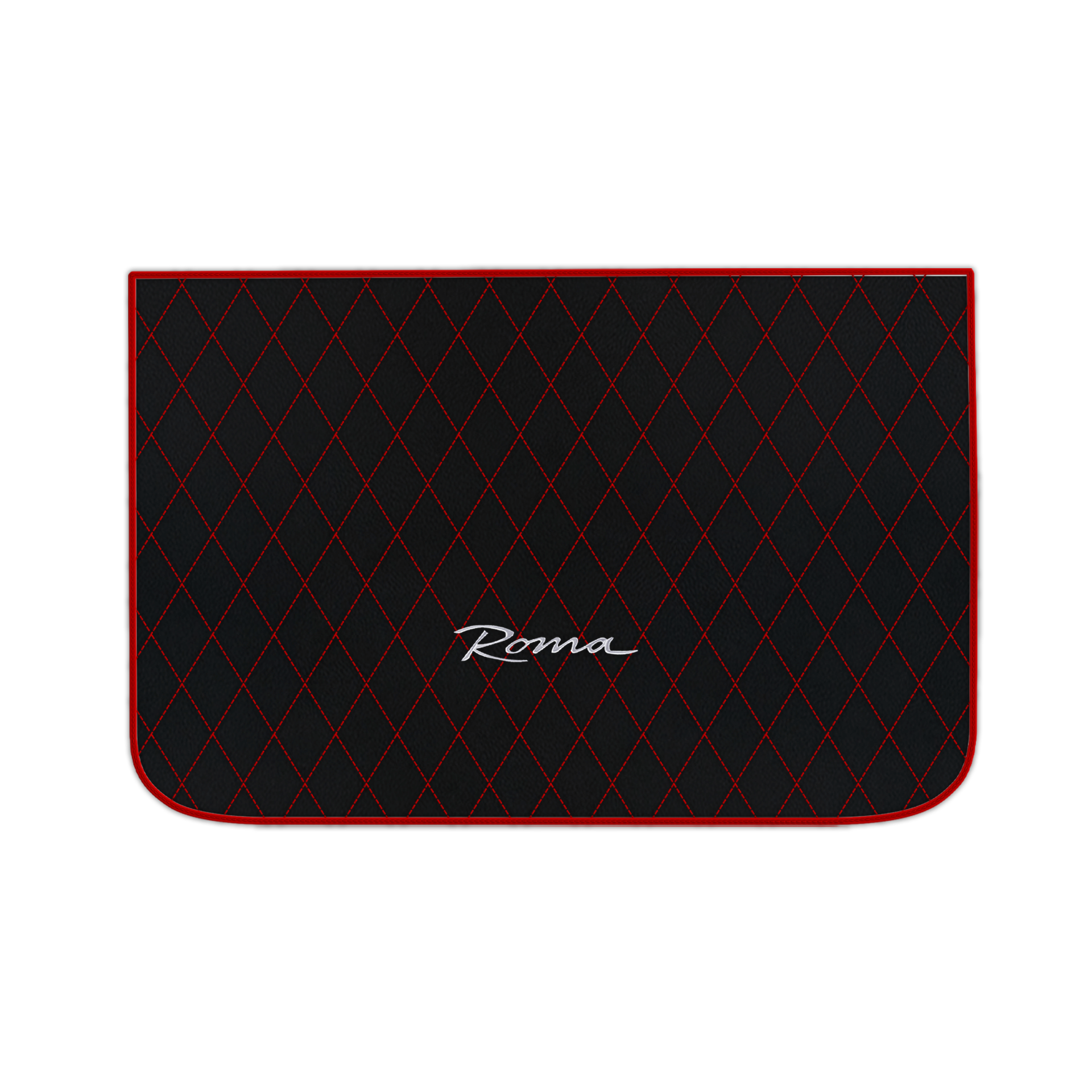 Premium Black Leather Floor Mats for Ferrari Portofino (2018-2023)