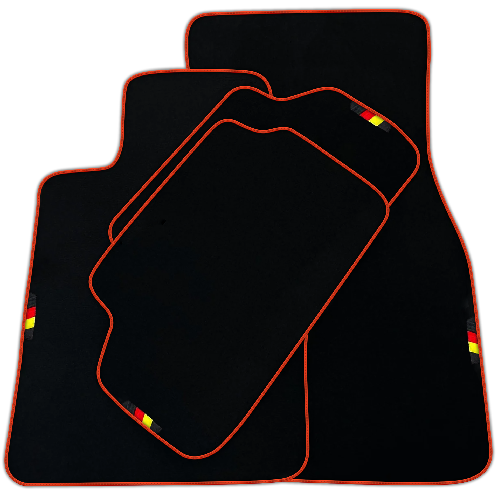 Black Floor Mats For BMW 4 Series F32 Germany Edition | Various Trim Colors