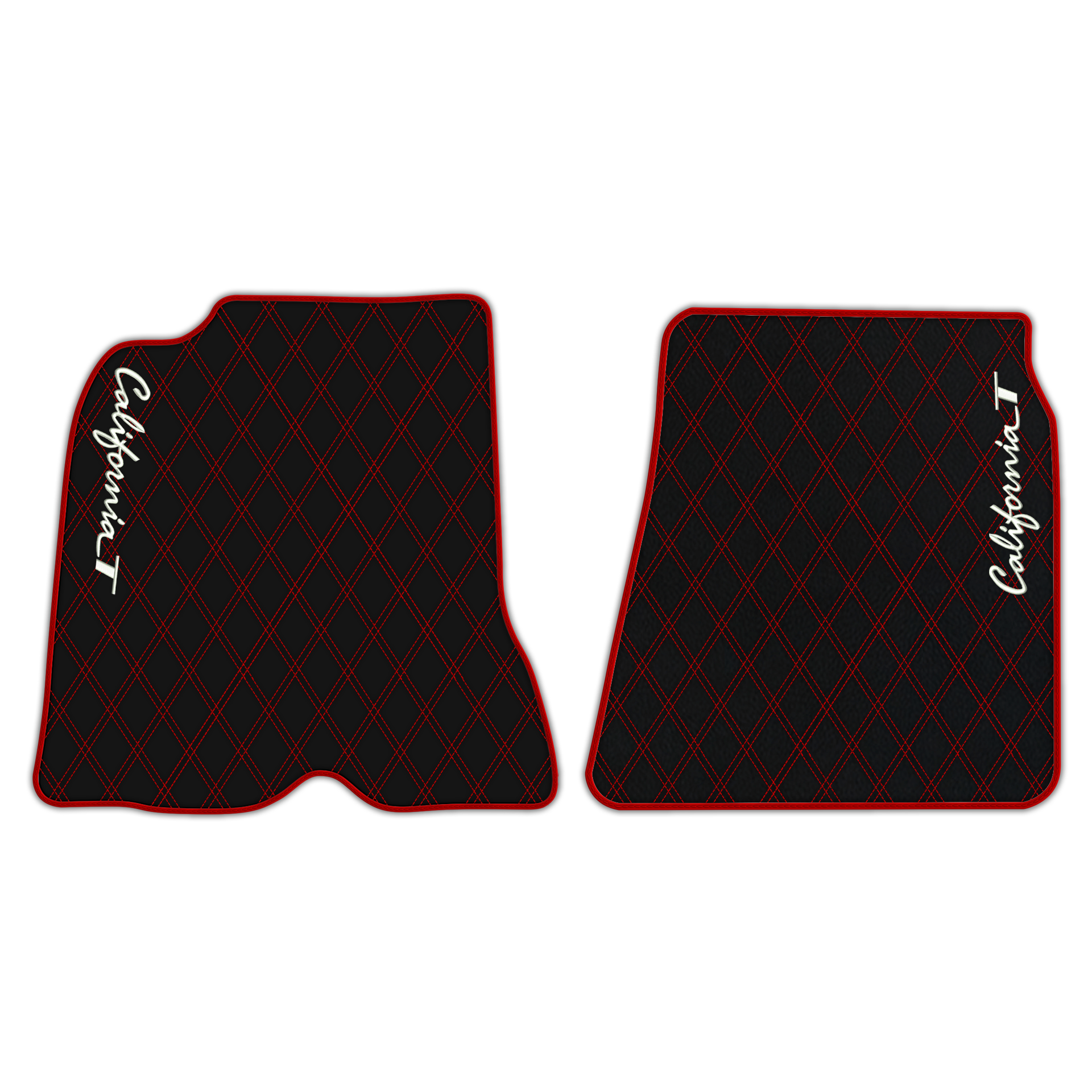 Tapis de voiture noirs pour Ferrari California T 2015–2018 - AutoWin