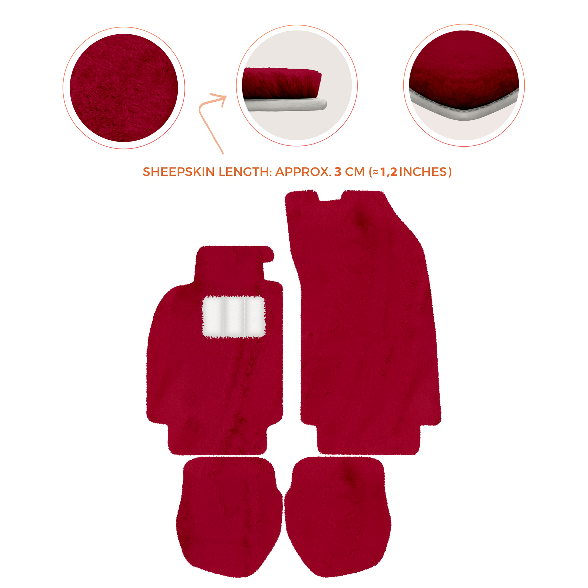 Schwarze Fußmatten für Porsche 911 - 964 (1989-1994) mit Carbon - AutoWin