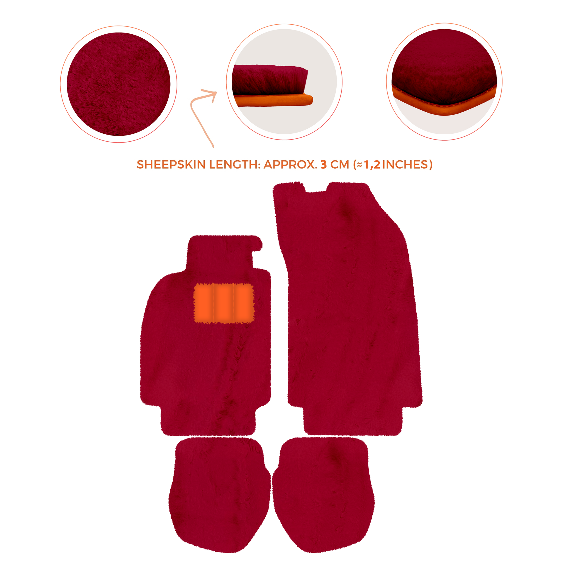 Schwarze Fußmatten für Porsche 911 - 964 (1989-1994) mit Carbon - AutoWin