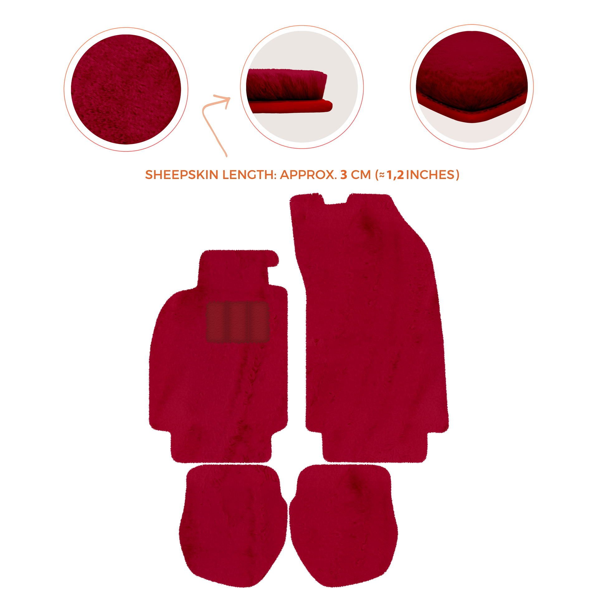 Schwarze Fußmatten für Porsche 911 - 964 (1989-1994) mit Carbon - AutoWin