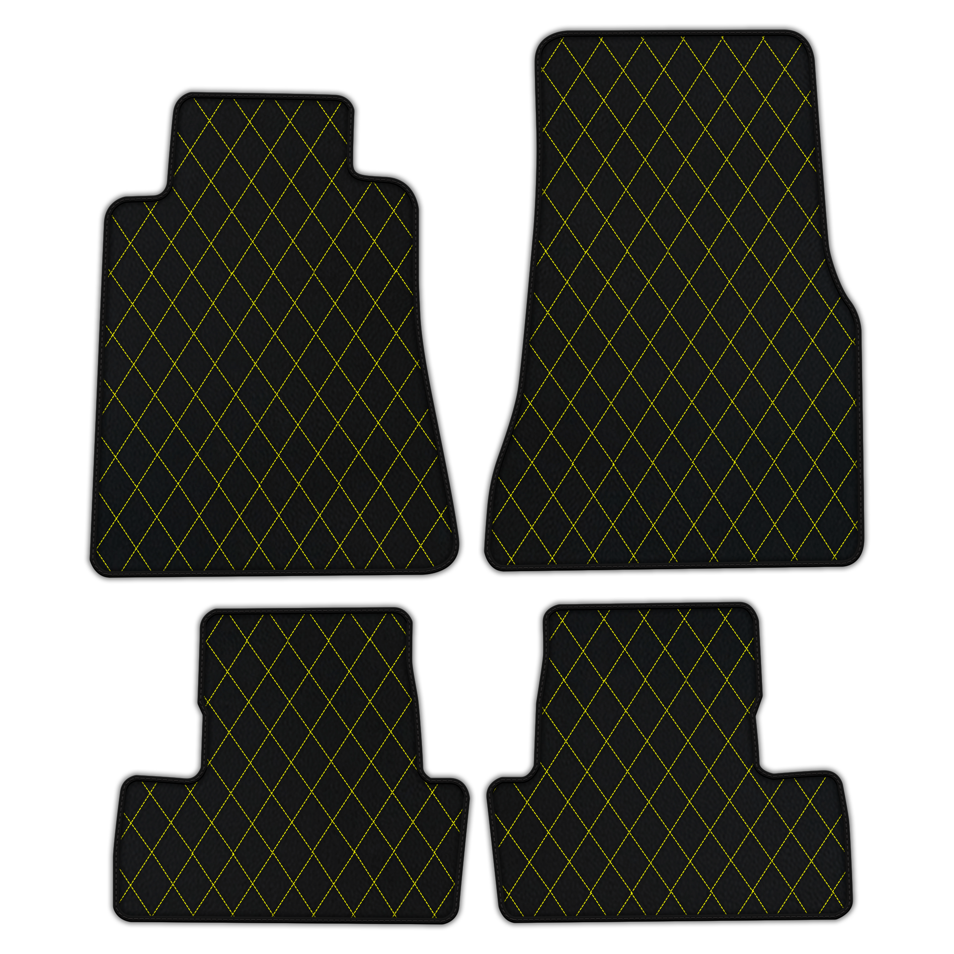 Custom Premium Leather Floor Mats for Ford Mustang V (2004-2010)