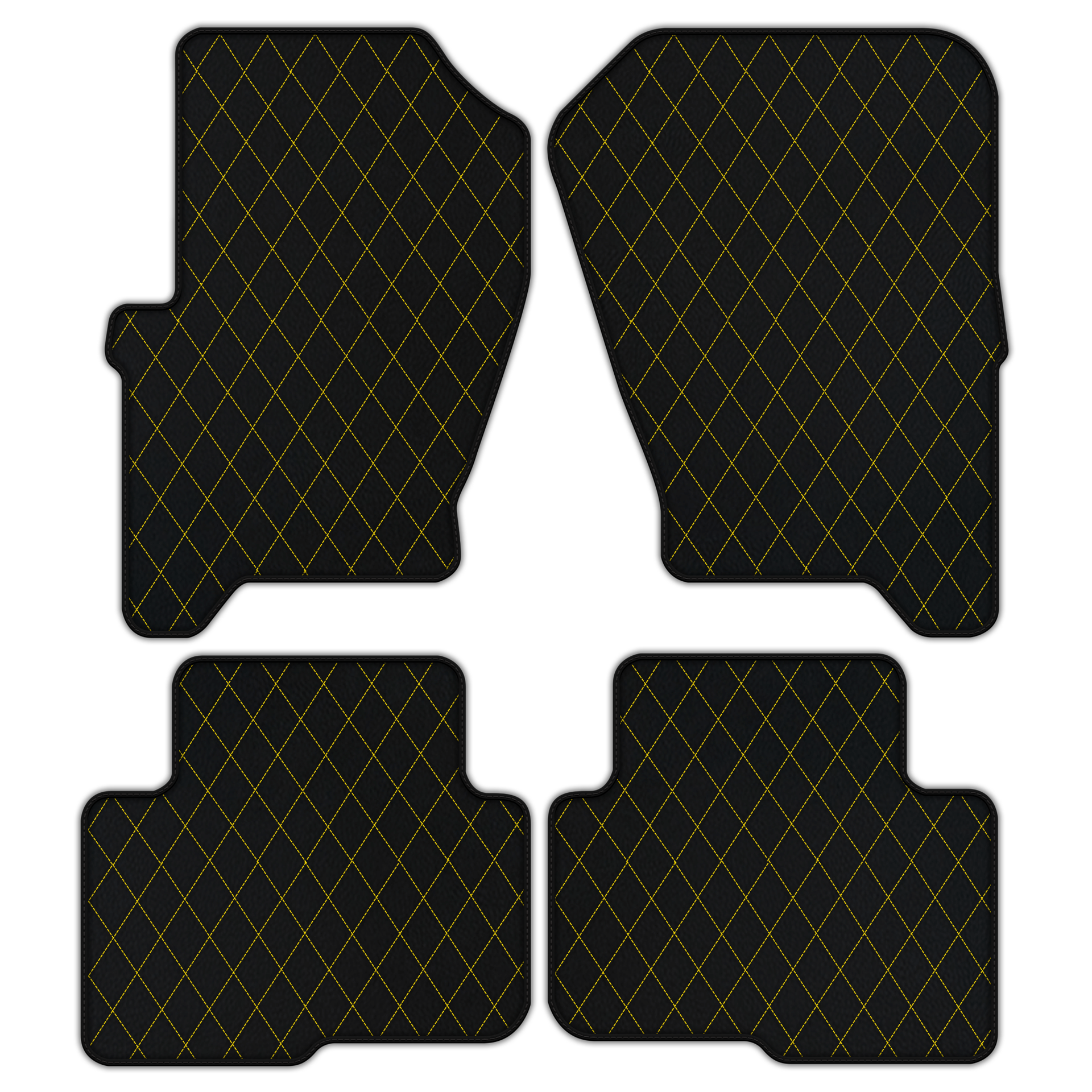 Customizable Leather Floor Mats for Land Rover Discovery (2004-2009)