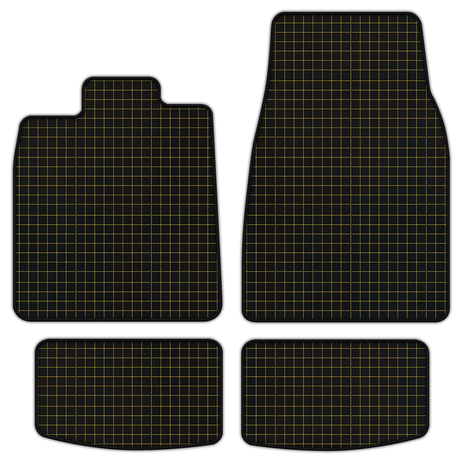 Customizable Leather Floor Mats for Porsche Taycan 2019-2023