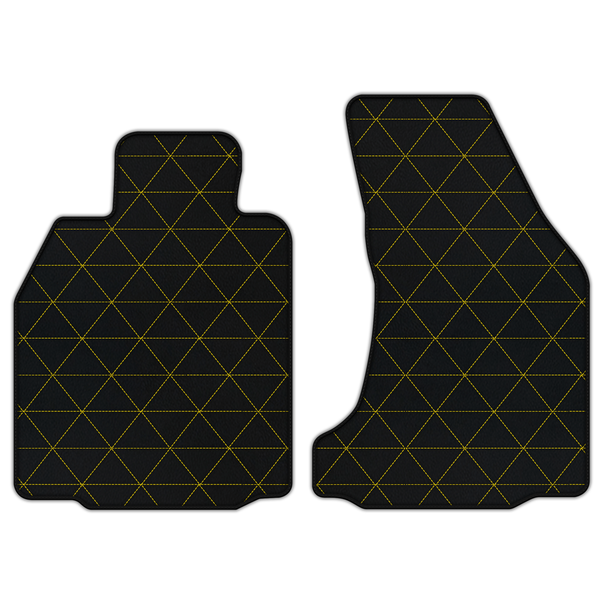 Customizable Luxury Leather Floor Mats for Porsche 987 Cayman