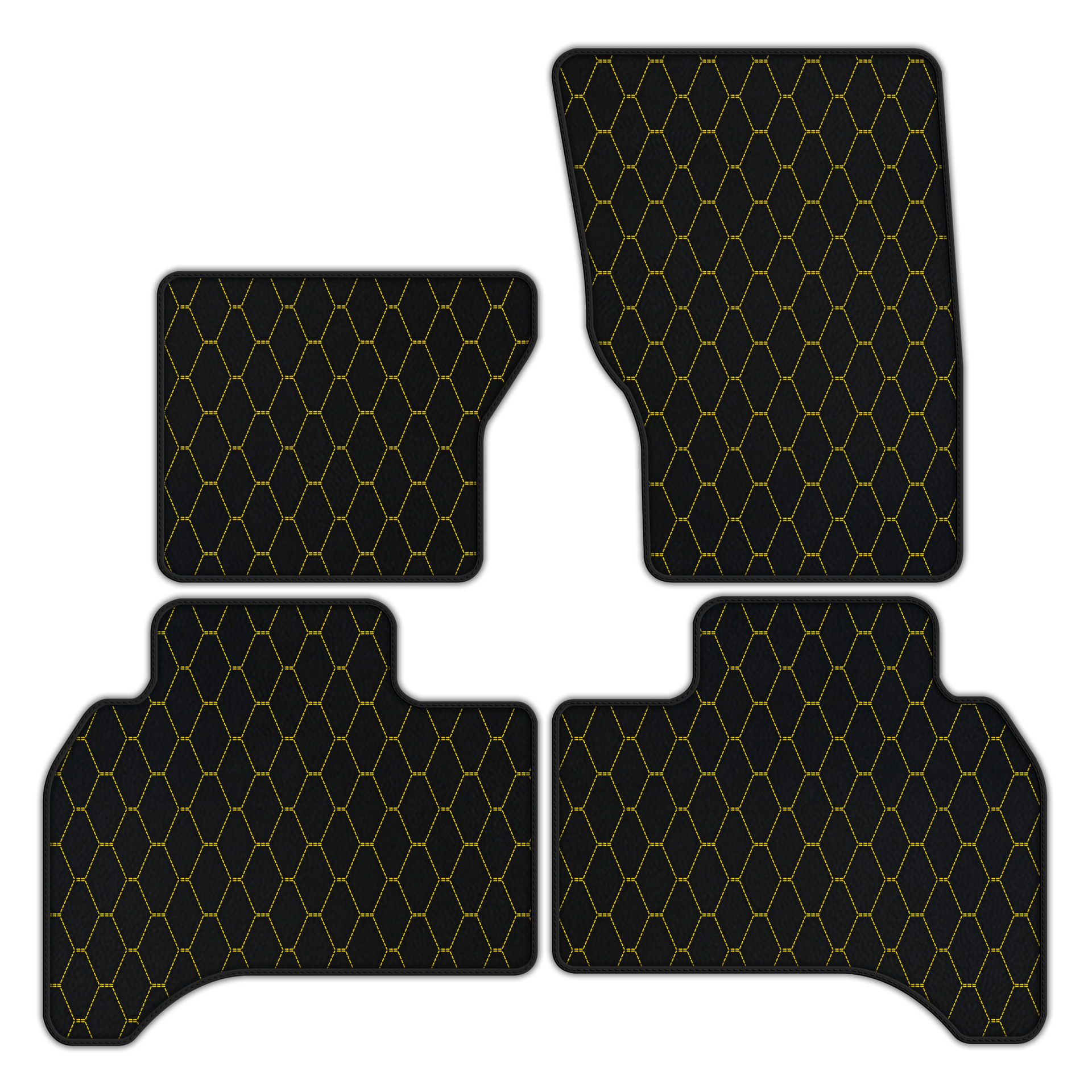 Custom Leather Floor Mats for Range Rover 2012-2022 | Triangle Pattern