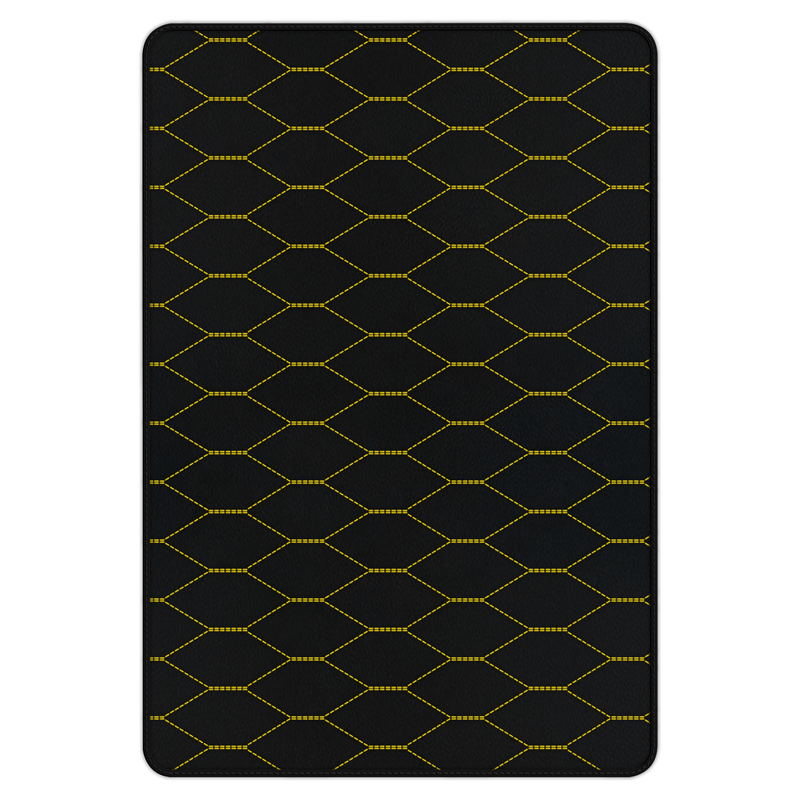 Customizable Leather Trunk Floor Mats with Viper Hex Pattern for Ferrari 458 Speciale (2012-2015)