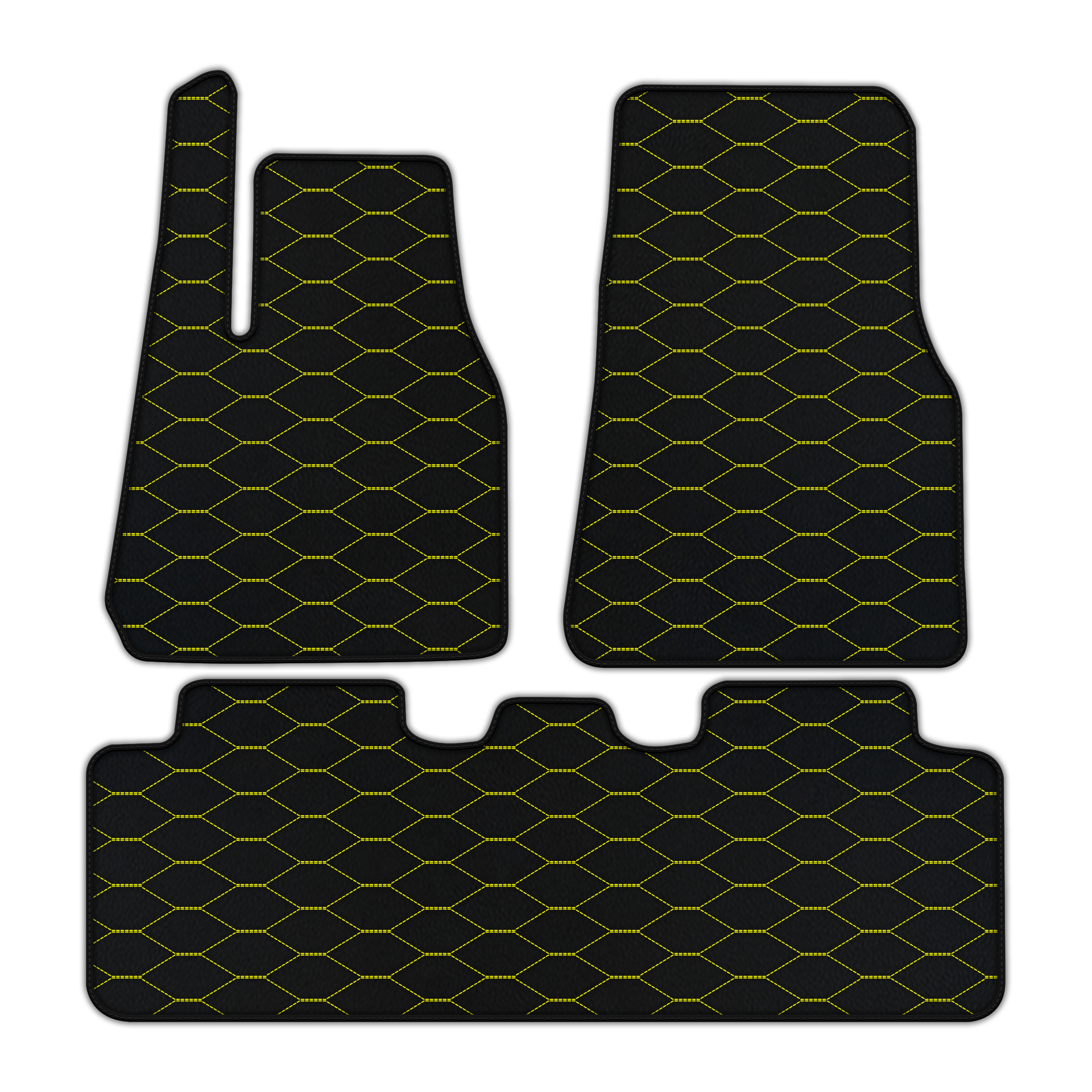 Custom Leather Floor Mats for Tesla Model Y (2020-2023)