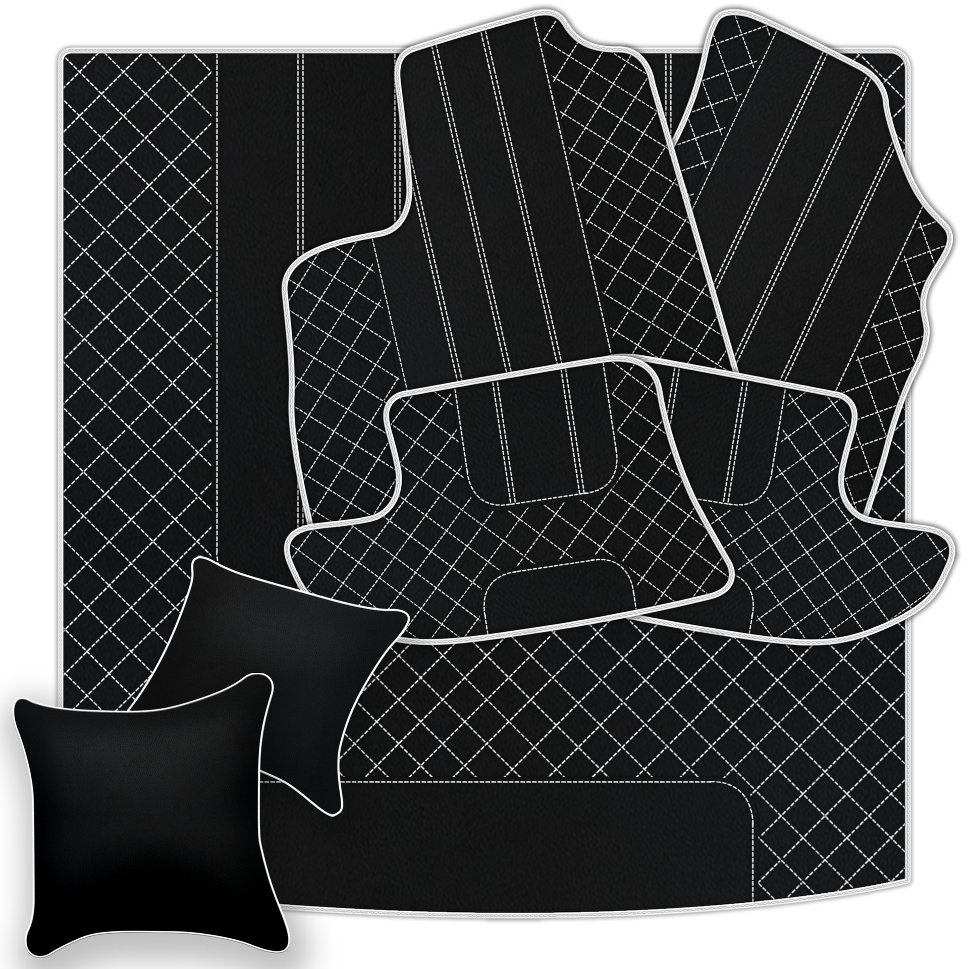 Tapis de voiture pour Bentley Continental GT 2003–2011 Beige - AutoWin