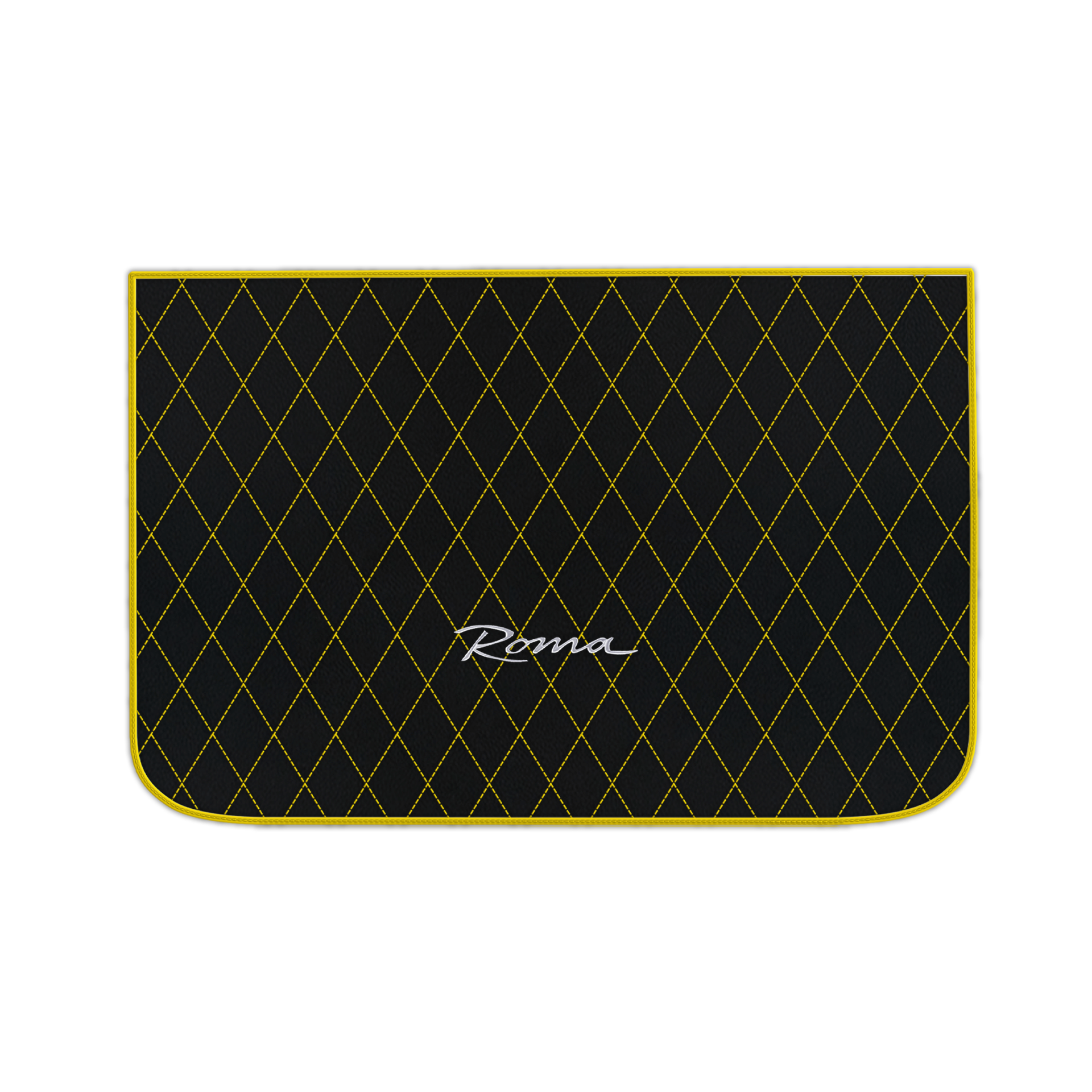 Premium Black Leather Floor Mats for Ferrari Portofino (2018-2023)