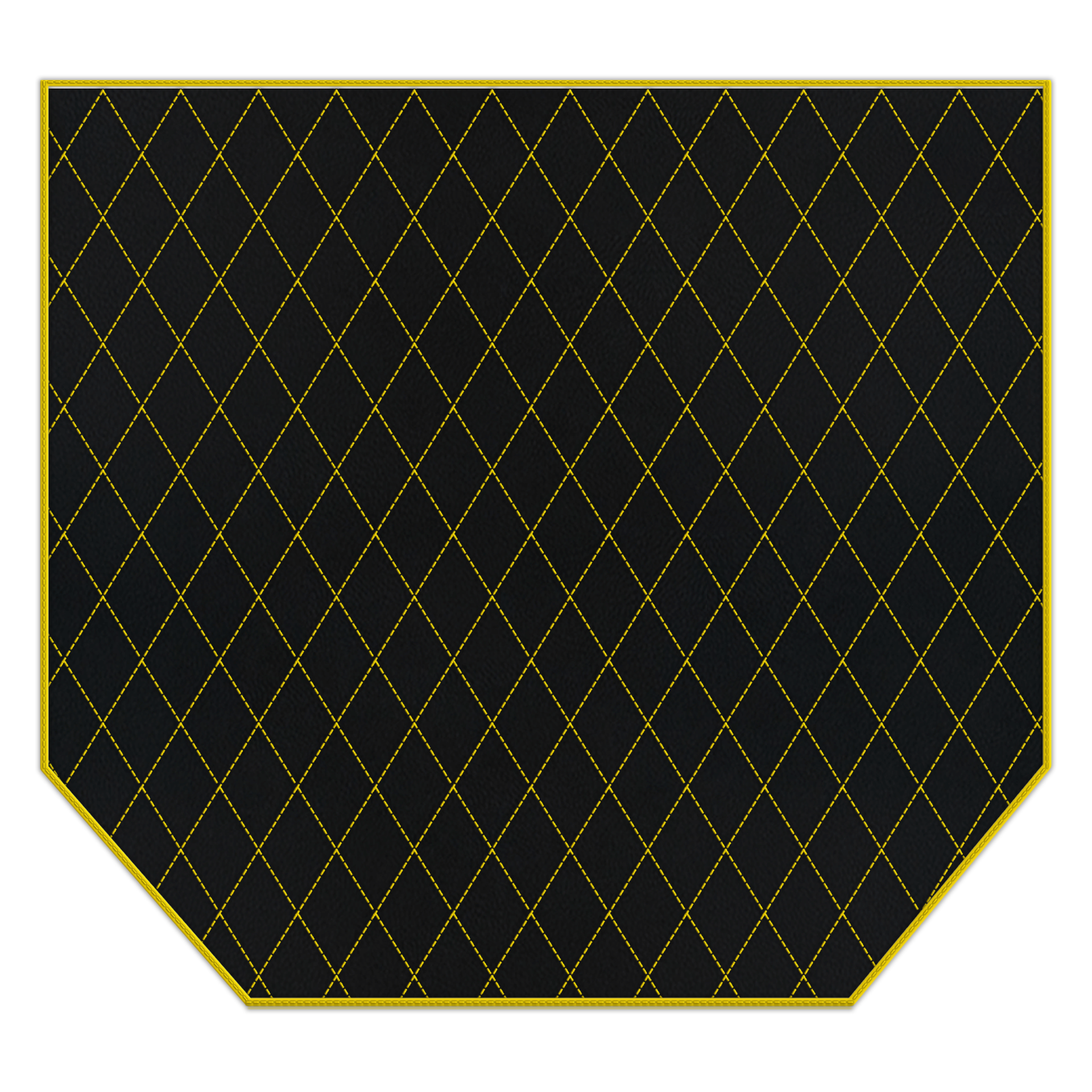 Tappetini per auto neri per Ferrari 360 Modena 1999-2005 con pelle Alcantara rossa - AutoWin