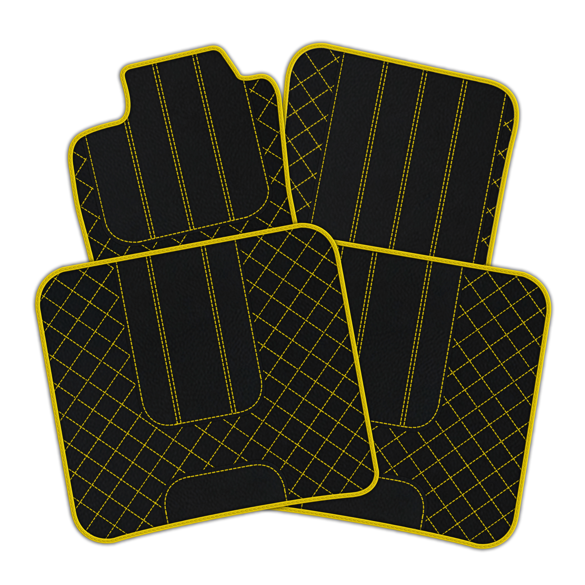 Tappetini per auto grigi per Bentley Flying Spur (2019-2023) - AutoWin