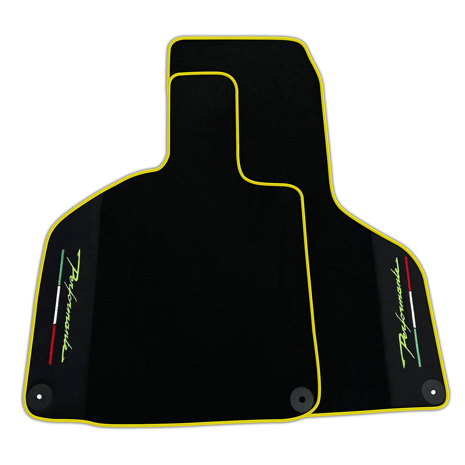 Floor Mats for Lamborghini Huracan Perfomante with Alcantara Leather | Various Trim Colors