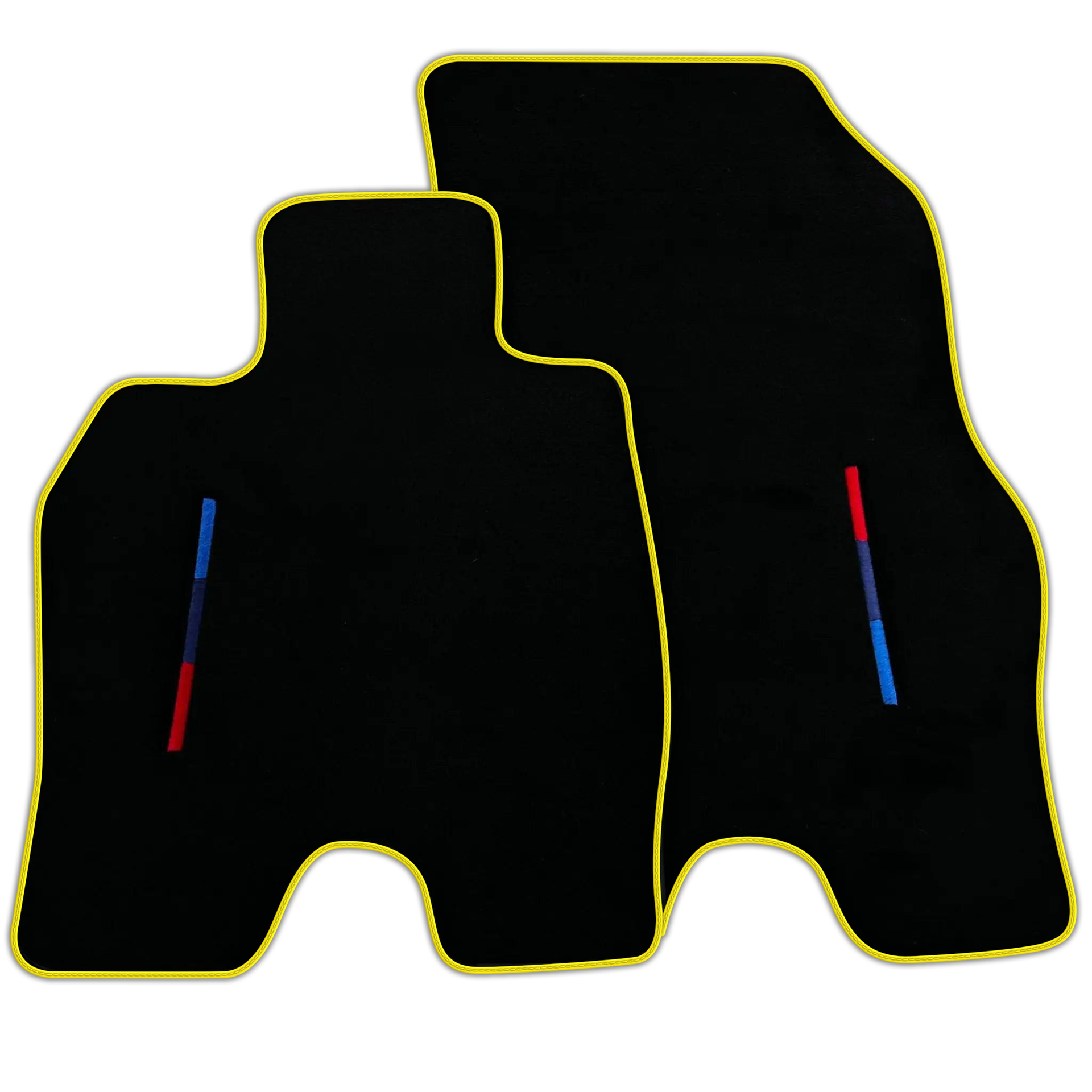 Black Floor Mats for BMW 5 Series G30 (2016-2023) | Leather Trim