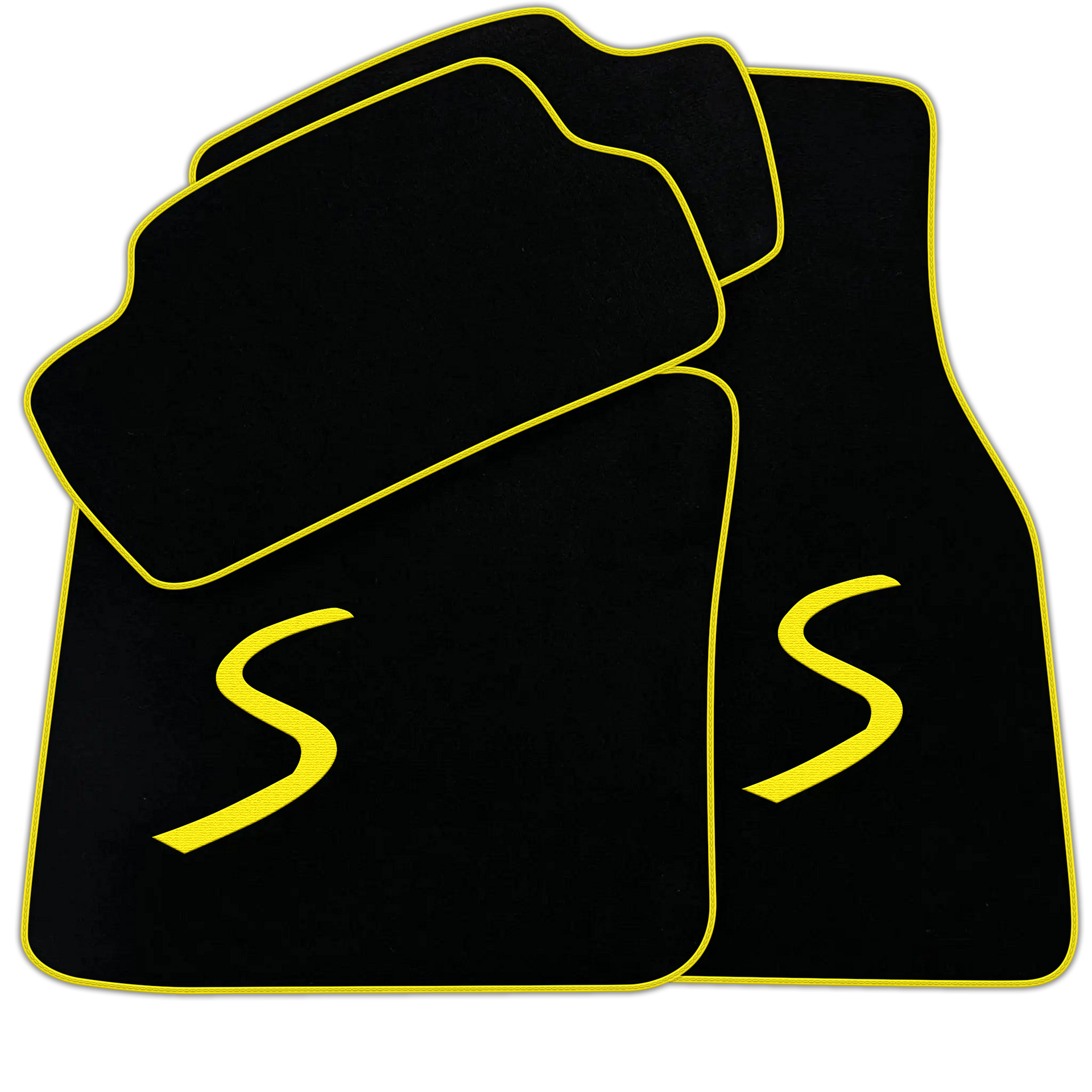 Black Floor Mats for Mini Cooper/One R50 (2001-2007)