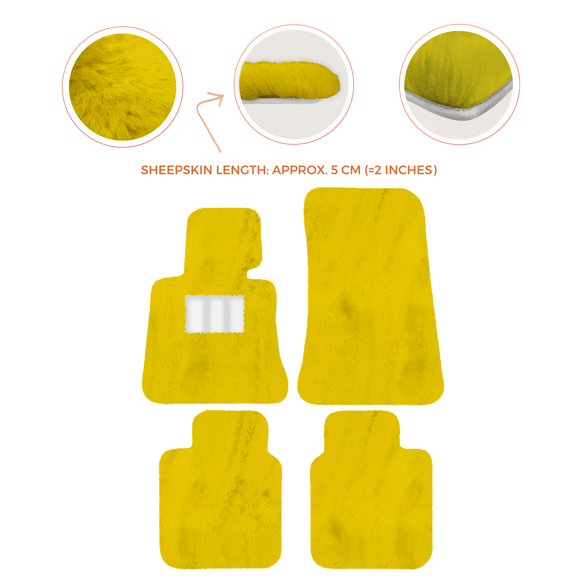 Luxury Sheepskin Floor Mats for Rolls-Royce Ghost Series I (2010-2014)