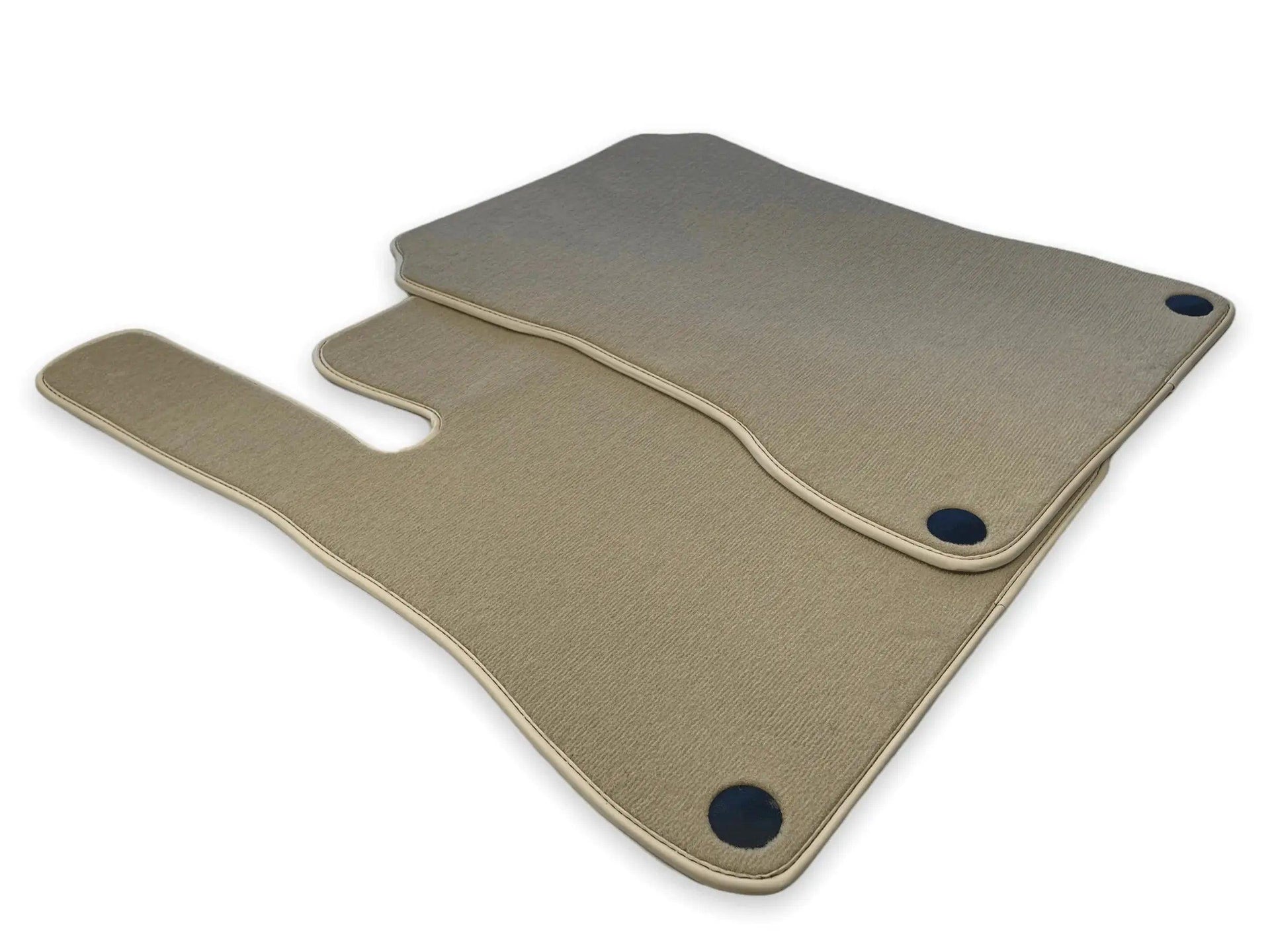 Beige Floor Mats For Mercedes-Benz SLK R171 (2004-2011) - AutoWin