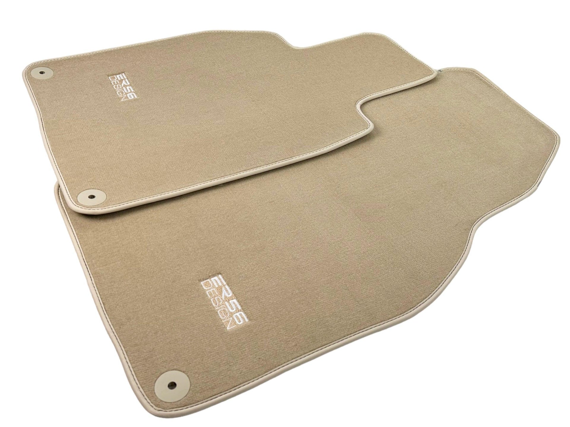 Beige Floor Mats for Porsche 981 Boxster (2013-2016) | Er56 Design - AutoWin