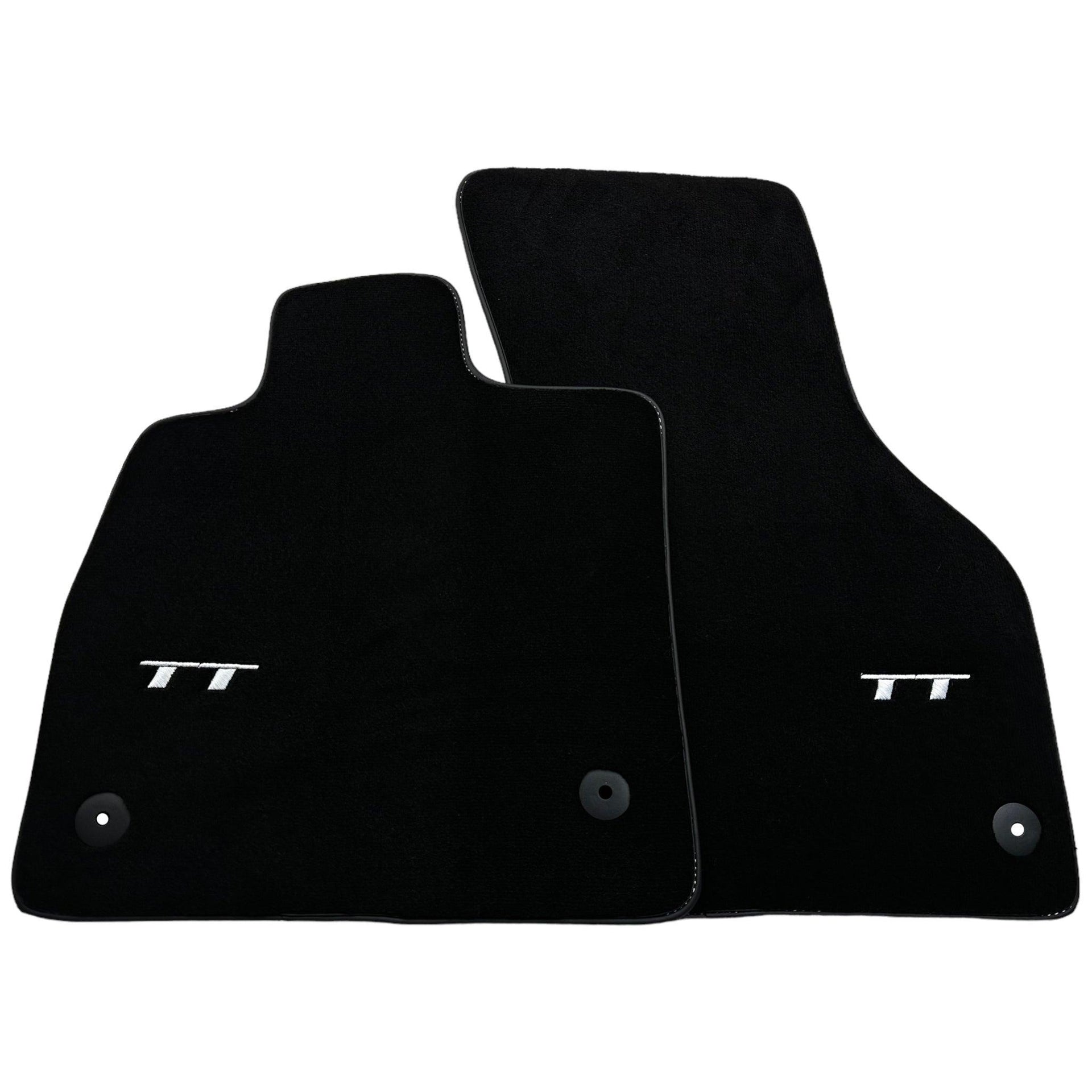 Black Floor Mats for Audi TT MK1 Convertible (1998-2006) - AutoWin