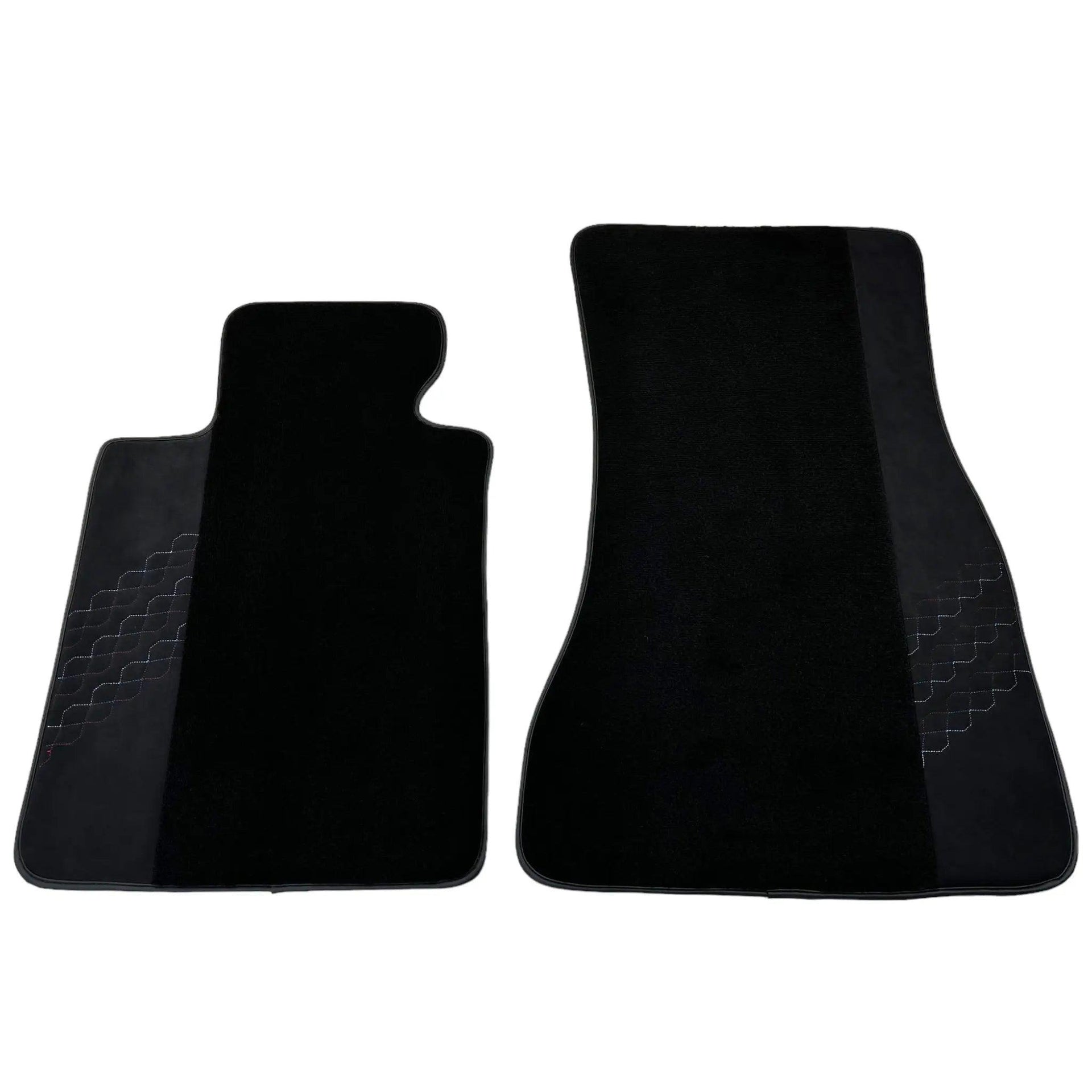 Black Floor Mats for BMW 2 Series U06 (2022-2026) with Alcantara Leather - AutoWin
