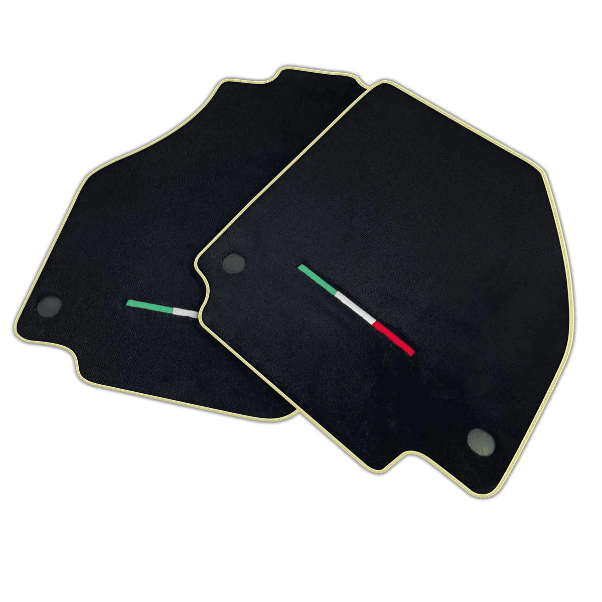 Black Floor Mats for Ferrari F8 Tributo (2019-2023) | Various Trim Colors