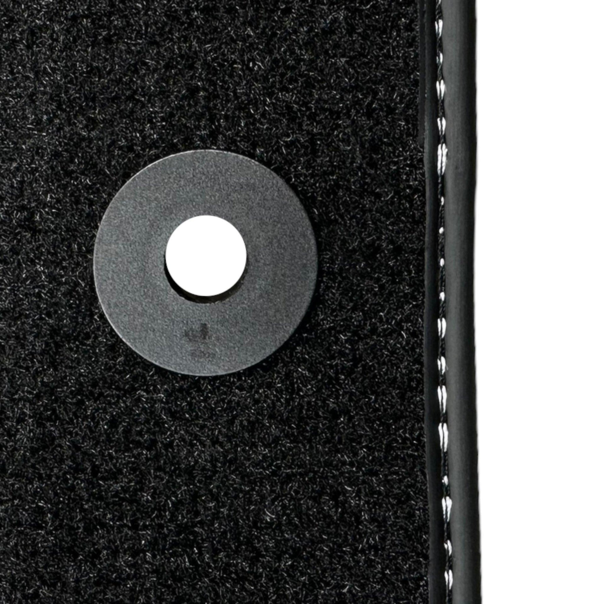 Black Floor Mats For Ford Mustang V FL (2011-2014) With Pony - AutoWin