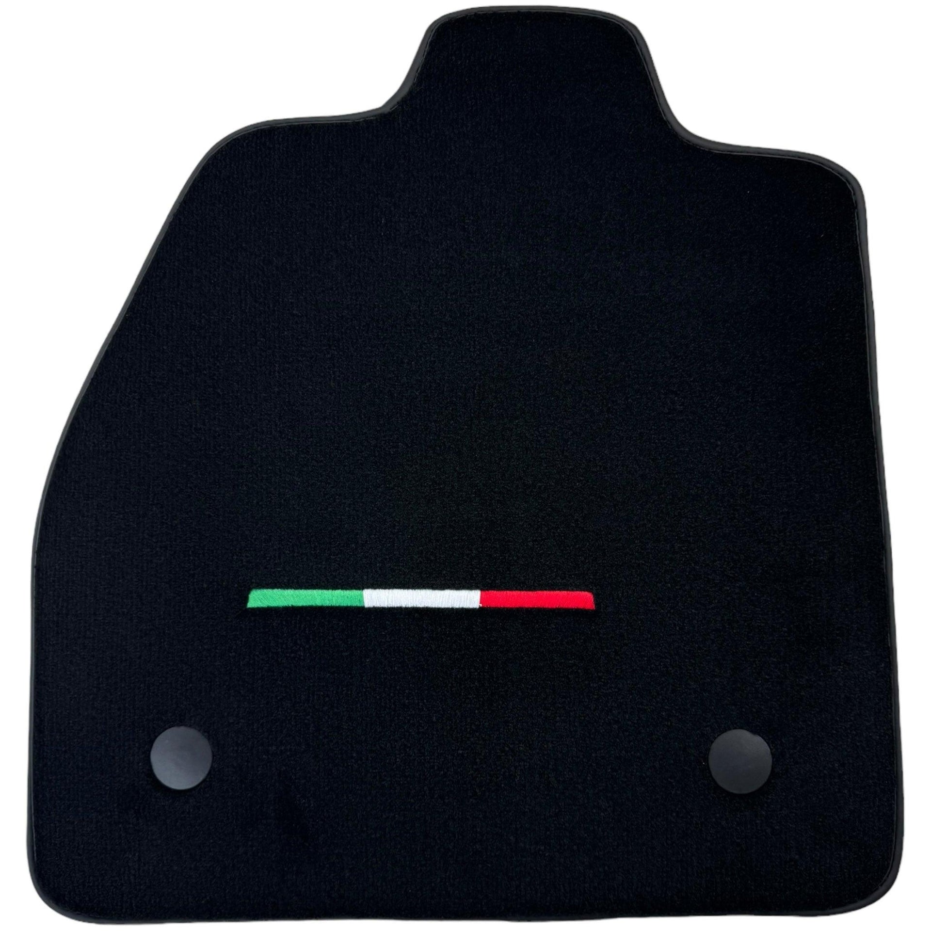 Black Floor Mats For Maserati MC20 (2020-2023) Italy Edition - AutoWin