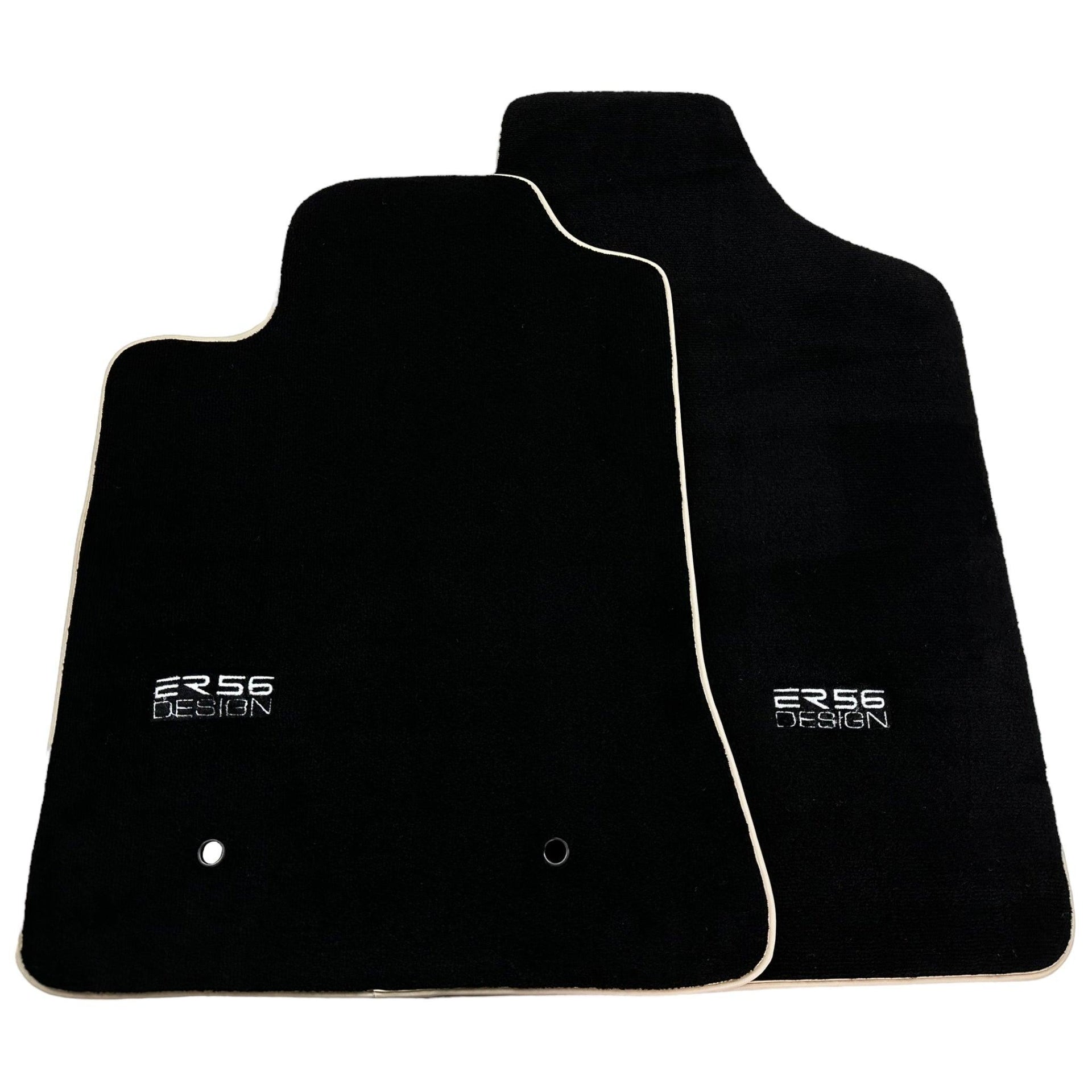 Black Floor Mats For Toyota Corolla E12 (2001-2007) ER56 Design - AutoWin