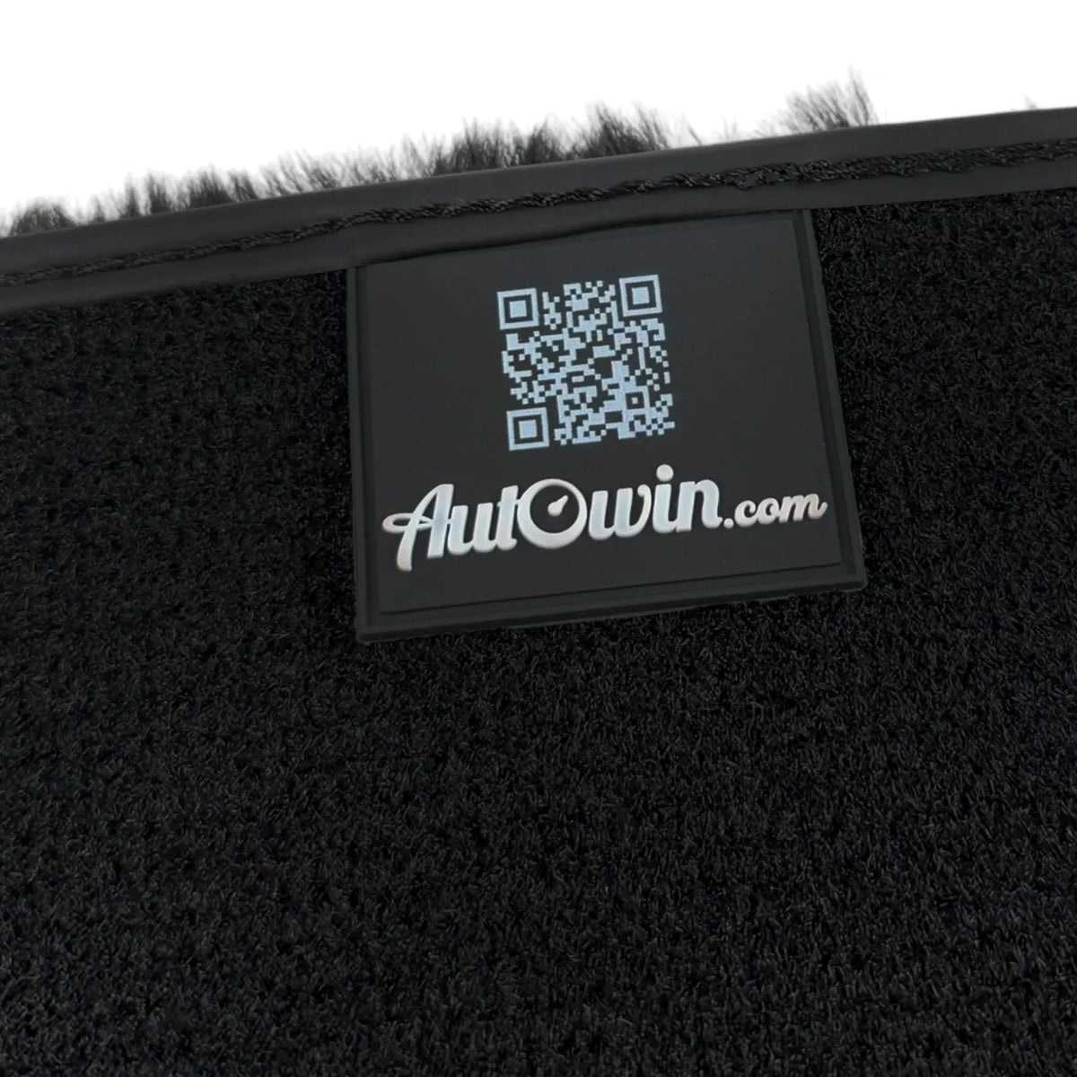Black Sheepskin Floor Mats for Ferrari 488 Pista Spider (2019-2021)