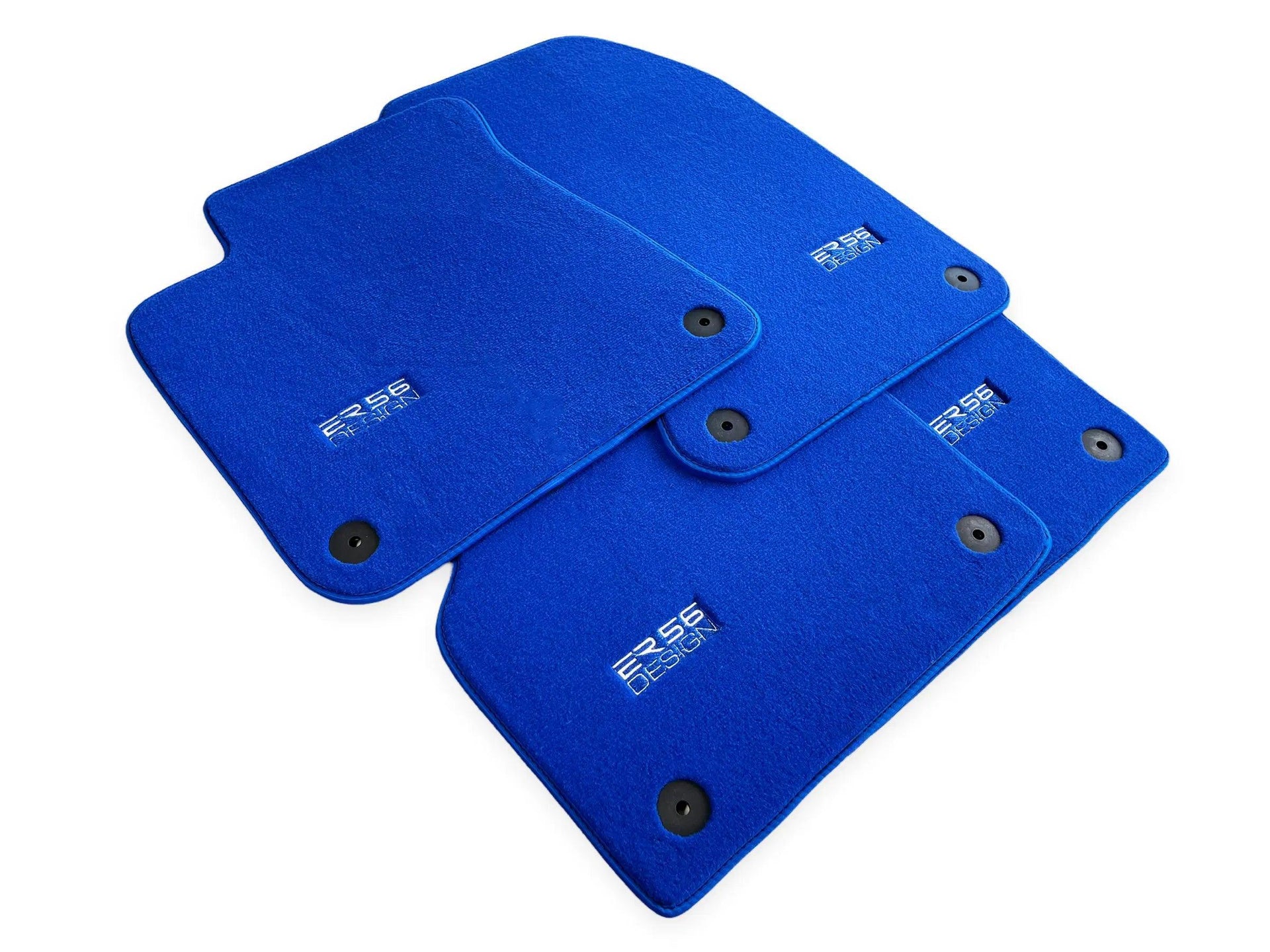 Blue Floor Mats for Audi Q3 F3 (2018-2024) | ER56 Design - AutoWin