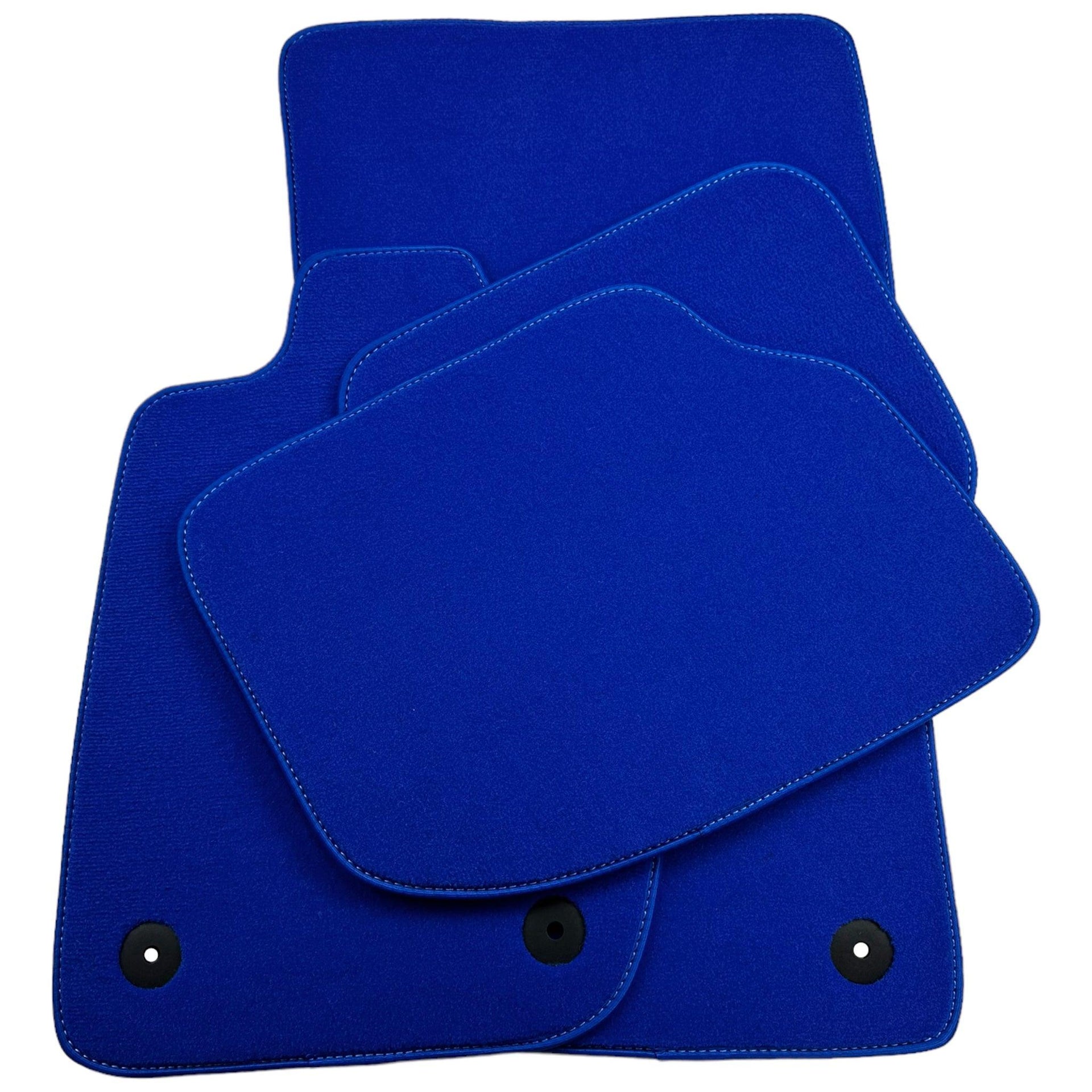 Blue Floor Mats For Bentley Continental GT (2018–2023) - AutoWin