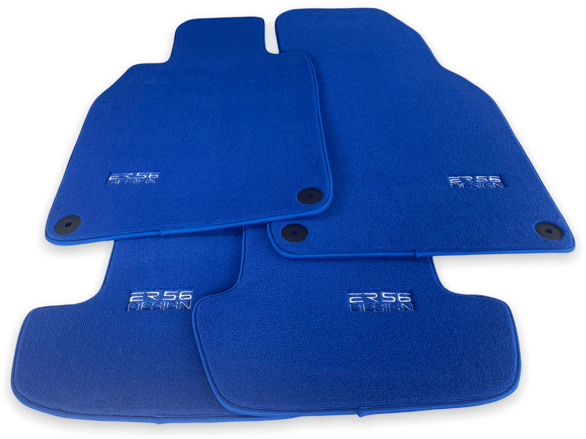 Blue Floor Mats for Porsche 992 (2019-2024) | ER56 Design - AutoWin