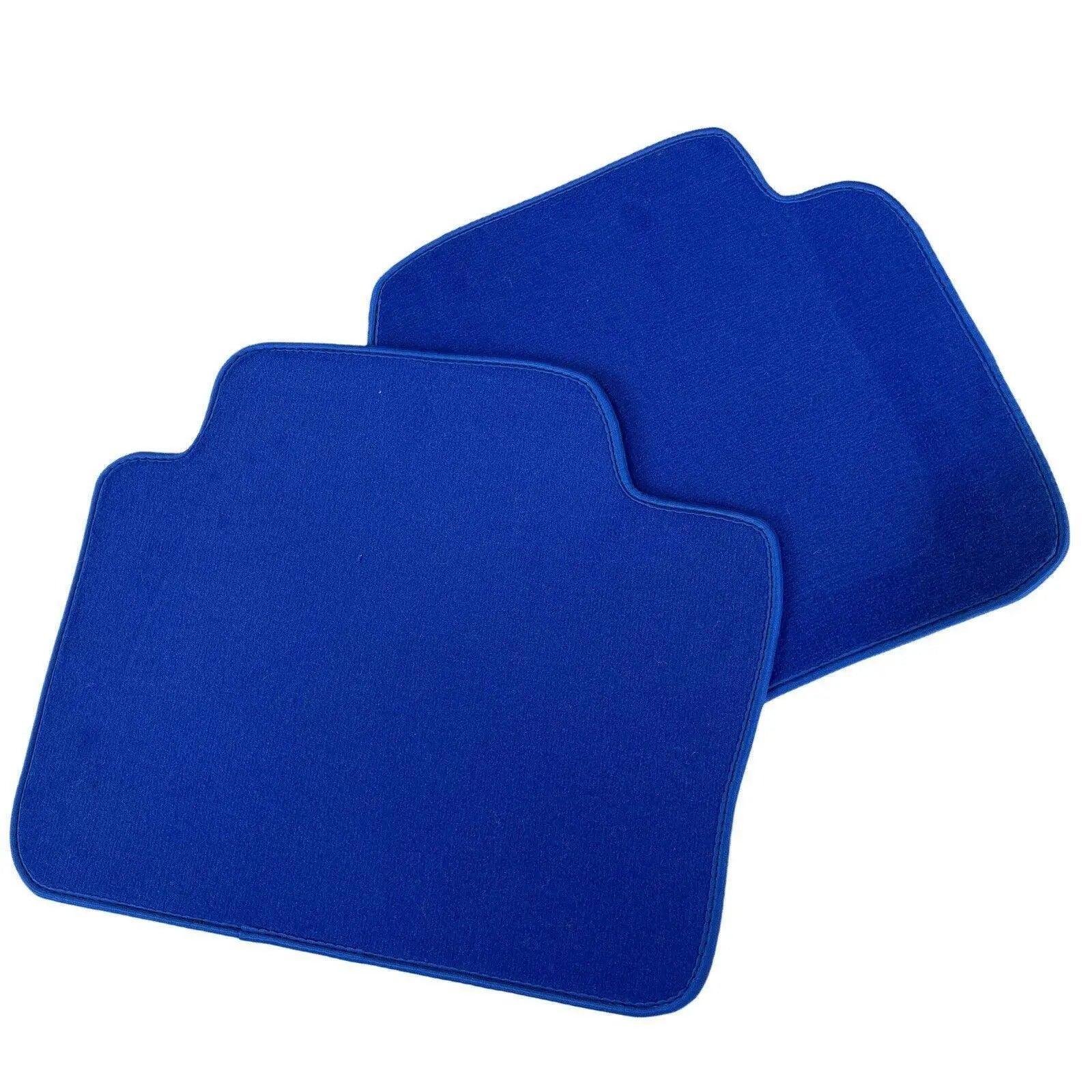 Blue Mats For BMW 5 Series E34 Sedan Tailored Set Perfect Fit - AutoWin