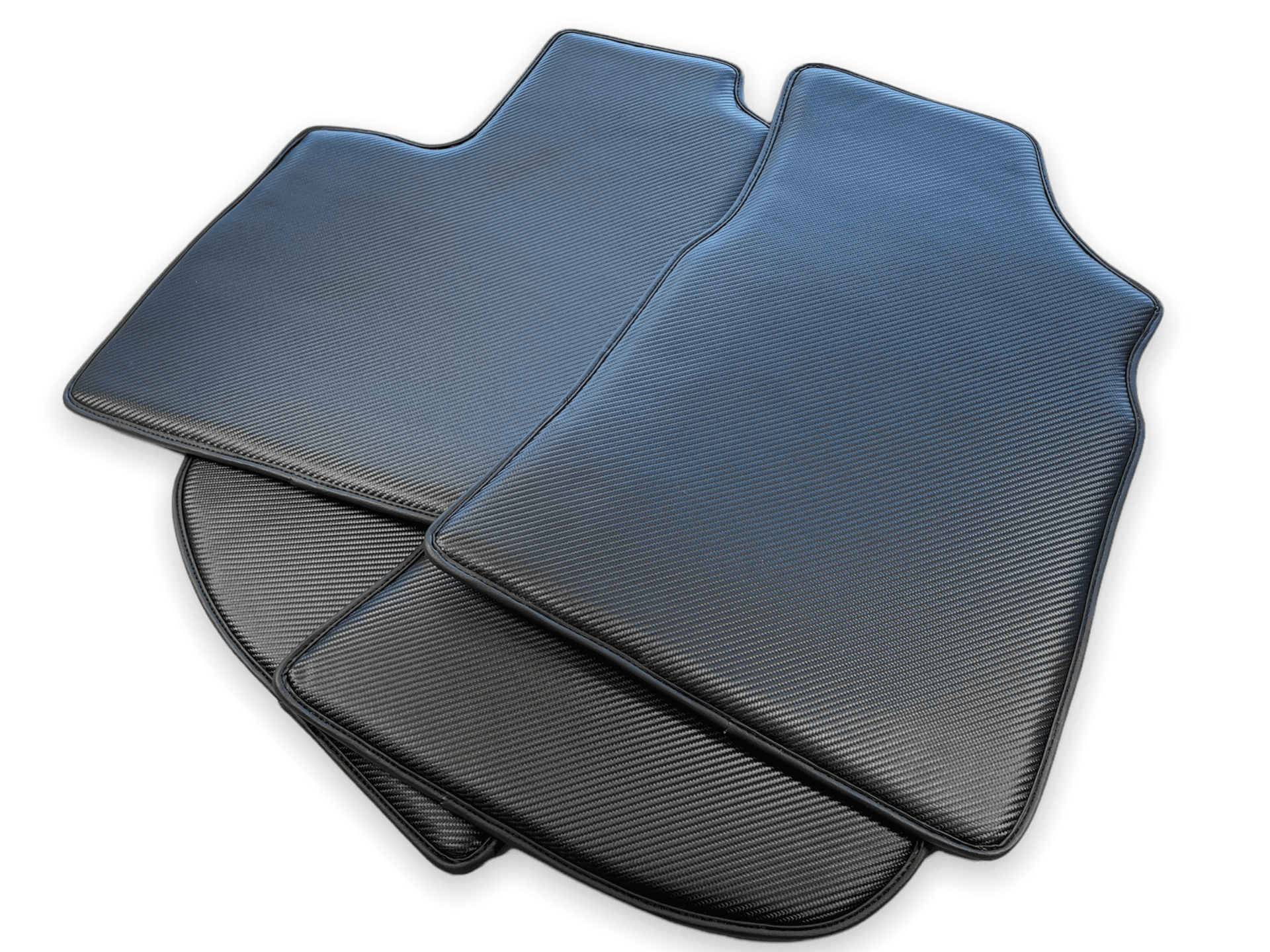 Carbon Fiber Floor Mats For Bentley Continental GTC (2006–2011) - AutoWin